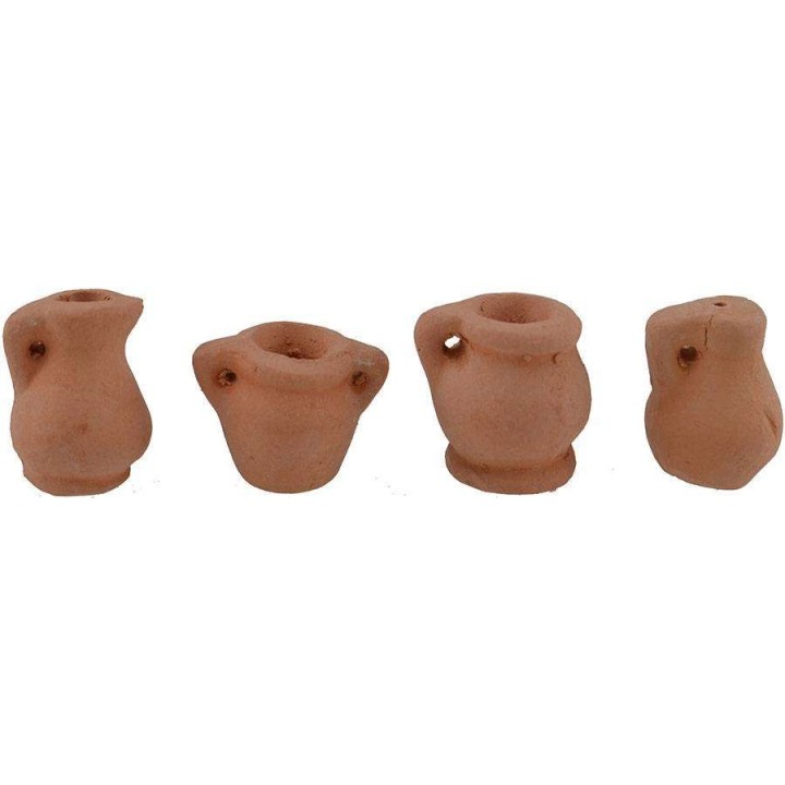 Set of 4 amphorae 1.5-1.7 cm