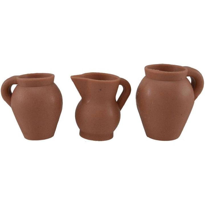 Conjunto de 3 ánforas de 3-3,5 cm