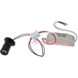 Mini spot a led orientabile luce fredda