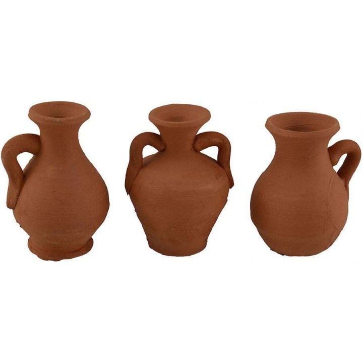 Set 3 anfore 4 cm