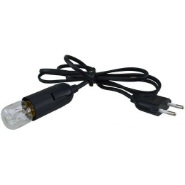 Lampada 7W E14 completa di portalampade cavo