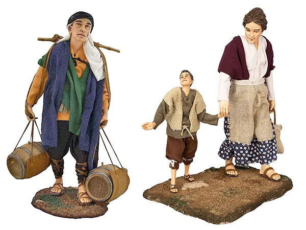 Statue Pigini cm 30 artistiche fisse