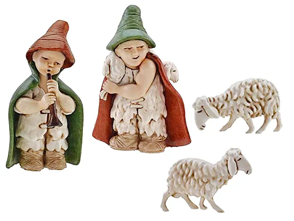 7 cm Statue Child Landi Moranduzzo